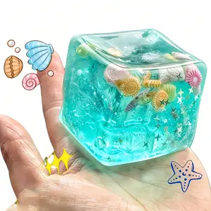 1pc Realistic 3D Cartoon Character Figurine - Squeezeable with Cube, Endless Crunching Sensation - Durable for & s, Fidget Gift for Christmas, Birthdays, Parties (Multicolor)