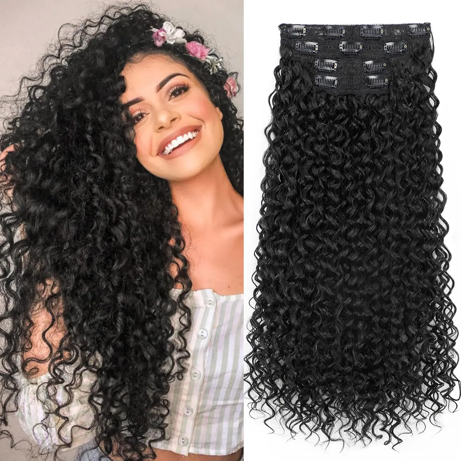 20Inch Deep Curly-Black
