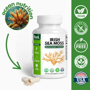 Root Cause Sea Moss + Bladderwrack + Burdock | 92+ Minerals | Energy, Gut & Immune Support | Herbal Superblend