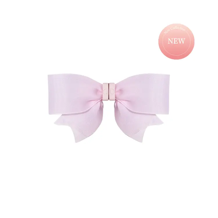 DAFNI KLIX - THE JELLY BOW - Baby Pink - Bow with Strong Magnetic Hold, No Slipping, Endless Iconic Hairstyles with bows