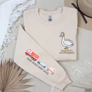 Silly Goose Dispatcher Sweatshirt, 911 Dispatch Crewneck Sweater, Emergency Dispatcher Shirt, 911 Operator Gift, Gift for Dispatchers