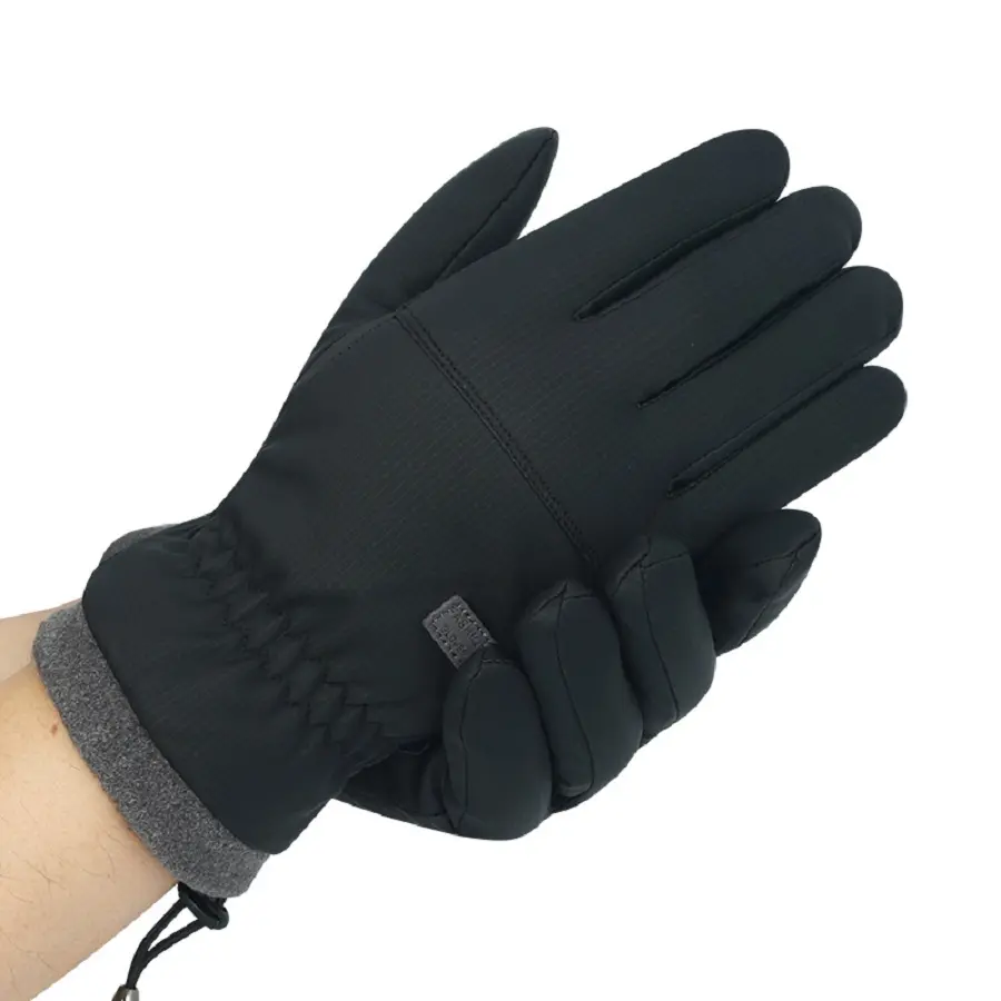 Unisex Winter Outdoor Thermal Sports Gloves - Windproof, Warm, Non-Slip, Touch Screen Compatible for Skiing, Driving, Riding