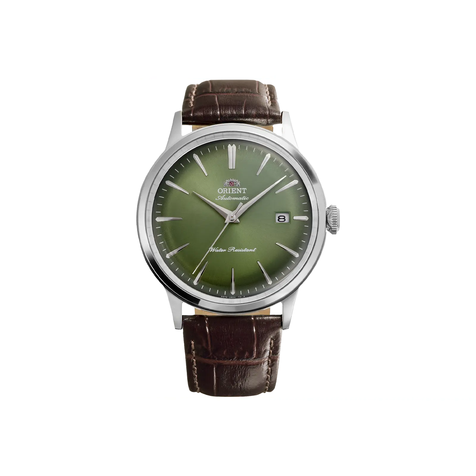 Orient Bambino Version 7 (40.5mm) | Automatic / Hand-Winding Movement | Green Dial | Stainless Steel Dress Watch, RA-AC0029E30B