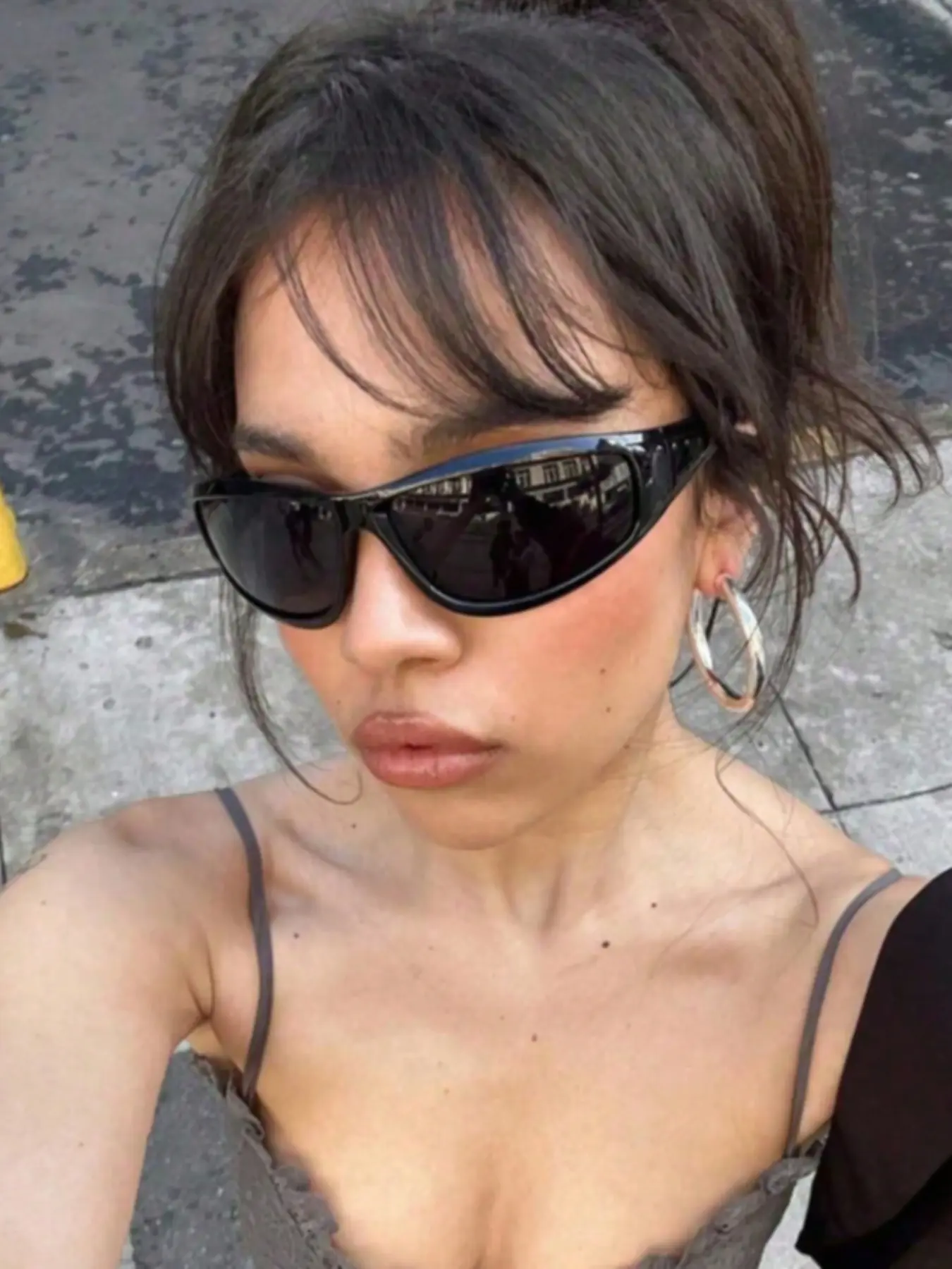 Unisex Y2K Style Fashion Casual Sunglasses for Travel & Outdoor Activities, Trendy Shades for Beach, Festivities, and Sports, Stylish Shades