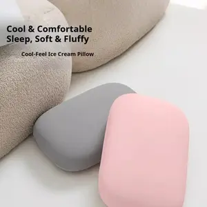 Ice Silk Pillow Single Pack, Nap Pillow Core, Special Cervical Spine Protection, Sleeping Pillow for Comfort and Support