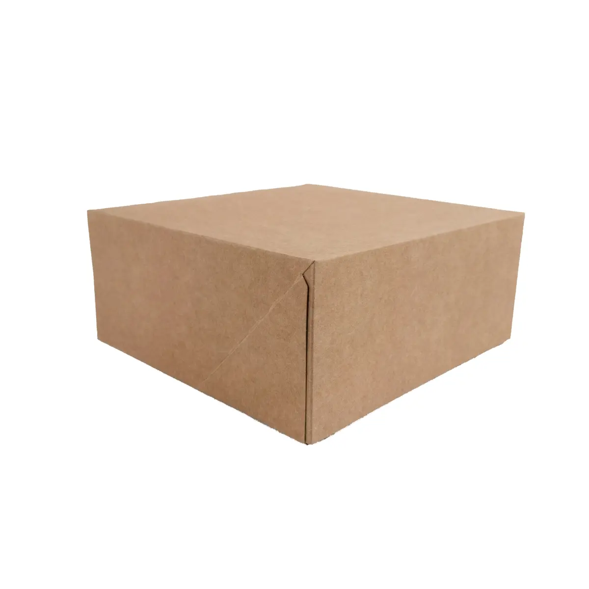 Packnwood 209BP188BR2 3.15 x 7.09 x 7.09 in. Kraft Pastry Box