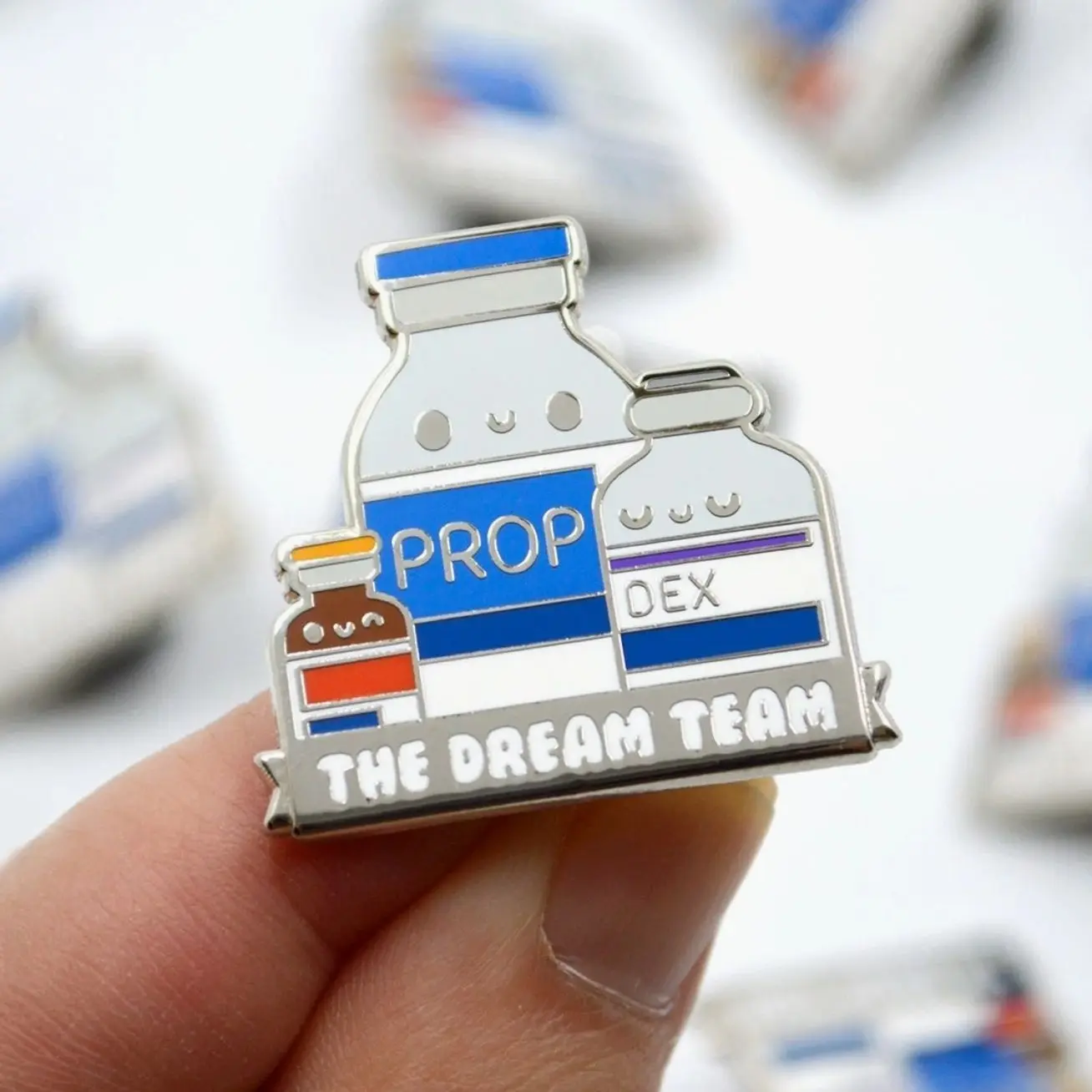Dream Team Enamel Pin, Nurse, Doctor, Pharmacist, Gift, Stocking Stuffer, Pharm Tech, ICU, Student, Brooch, Nursing, Anesthesiologist