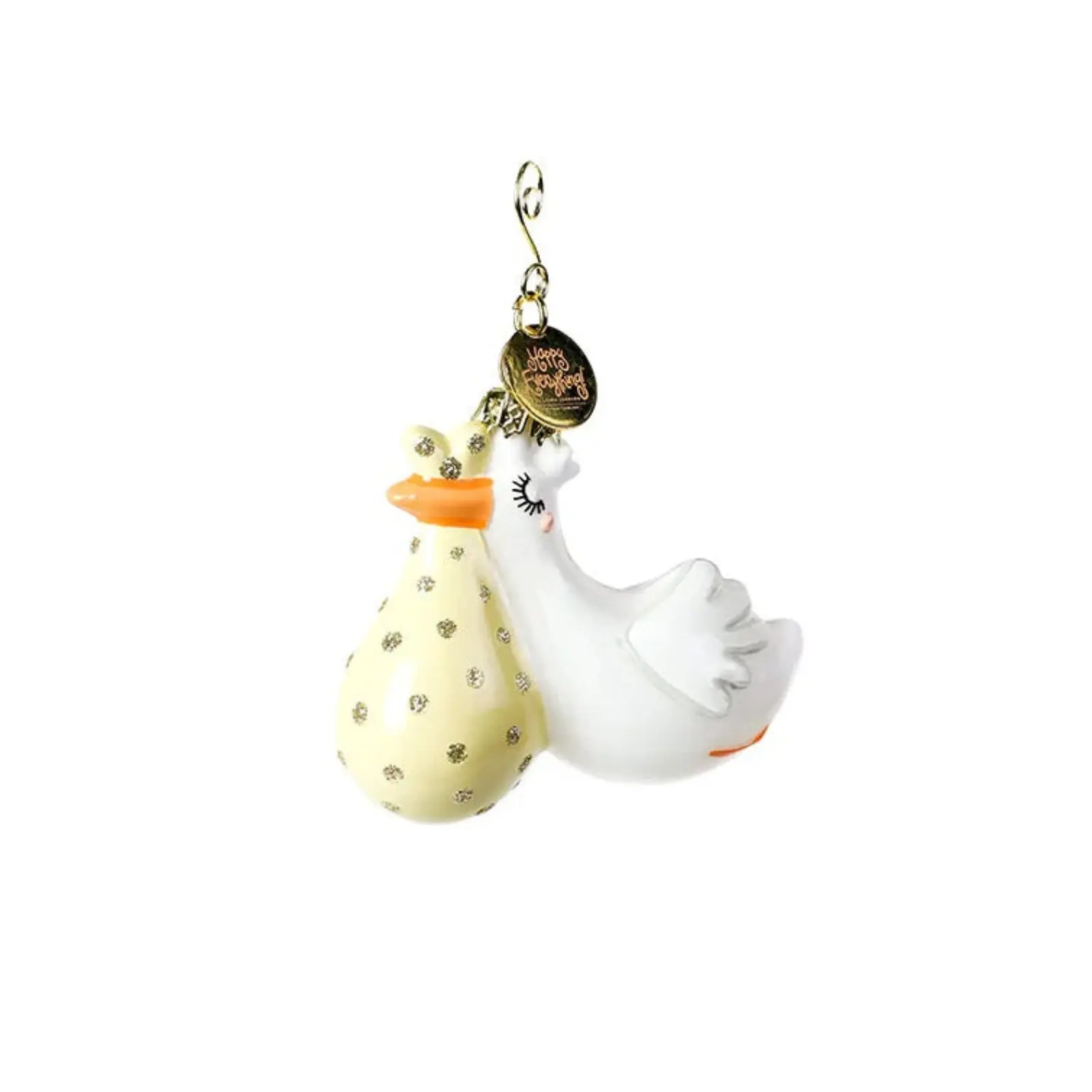 Flying Stork Shaped Ornament