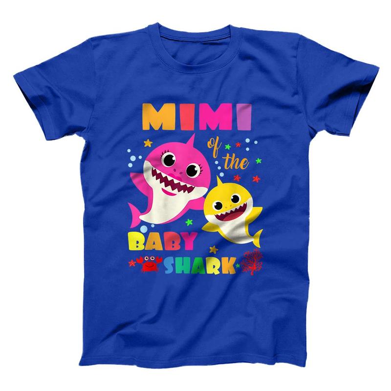 Mimi Of The Baby Shark Birthday Mimi Shark  T-Shirt, Sweatshirt, Hoodie