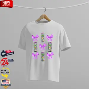 Alani Witches Brew T-Shirt Featuring Bow Trendy Preppy Design and Positive Quote for Cute Aesthetic Fans