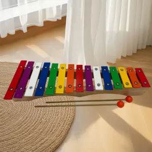 Marimba, Rosewood Bell, 32-note, 37-note Aluminum Plate Percussion, Struck Percussion, Professional Orff Percussion Instrument, Steel Tongue Drum