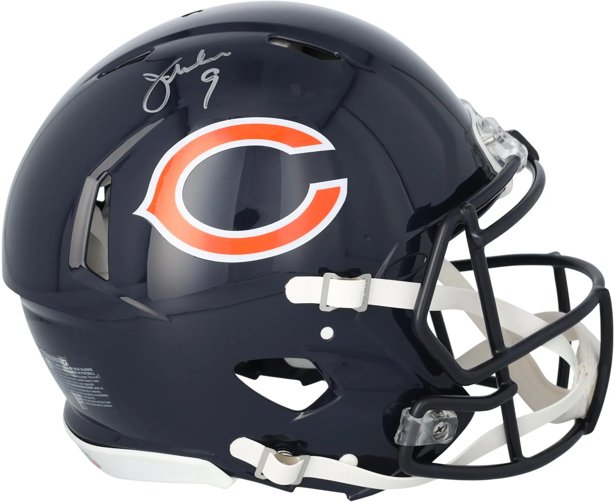 Jim McMahon Chicago Bears Autographed Riddell Speed Authentic Helmet - Fanatics Authentic Certified