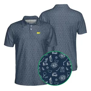 2026 Golf Polo Shirt Mens Lightweight Breathable Performance Shirt