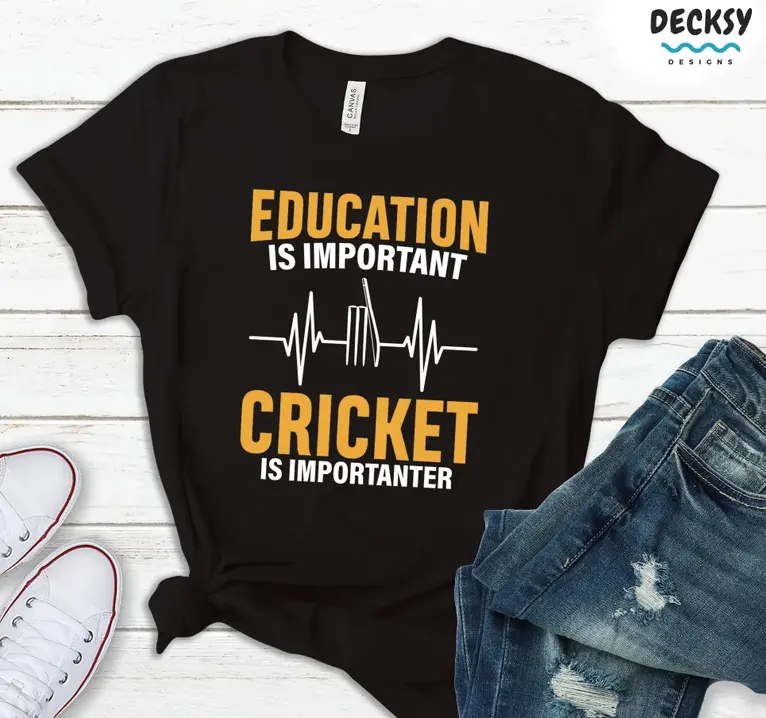 Funny Cricket Tshirt, Cricket Player Gift, Sports Lover Gift, Cricket Fan T Shirt, Cricketer Themed Sweatshirt#SohoChic