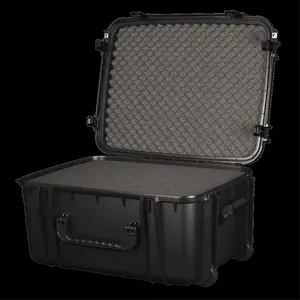 Seahorse SE1231F,BK 31.9 x 21.1 x 9.1 in. Protective Equipment Case with Foam, Black