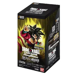 Dragon Ball Super Card Game Fusion World FB03 Japanese Booster Box Raging Roar