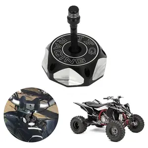 Motorcycle Gas Fuel Tank Cap Cover with Air Vent Hose, Motorcycle Accessories for DRZ50 70 125 400 400E LT-R450 LT-Z250 400 400Z TE250 YZ250 TTR250