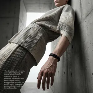 Mythic Vein Black Braided Magnetic Bracelet - Strong Neodymium Magnets Therapy Energy Bracelet - Hypoallergenic Adjustable Braided Rope - Waterproof for Daily Wear - Perfect Wellness Gift for Men Women