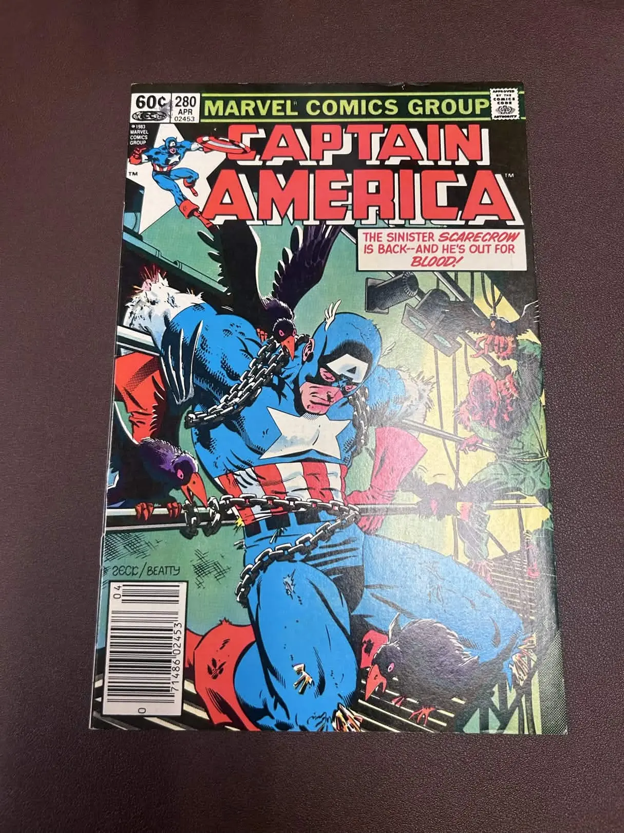 Captain America #280 – Marvel Comics