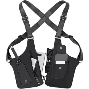 adjustable underarm backpack for men and women, anti-theft hidden storage, premium leather, lightweight pocket waist bag Bumbag shoulder bag