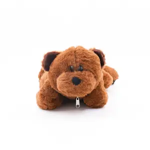 PACKIMALS Cute & Cuddly Stuffed Animal Plush Backpack, Brooks the Bear