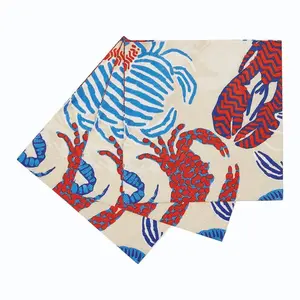 Sandy Claws Paper Cocktail Napkins (Pack of 25)