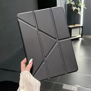 Black for samsung Protective Case for S6 Lite Tablet, Foldable And Bend-Resistant, Compatible with A9+/S9FE/S9/S10FE, Acrylic for S8 Plus