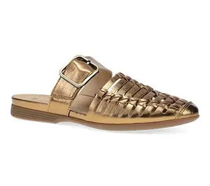 Dansko Leilani Bronze Metallic Leather Mule