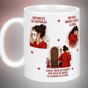 Entonces se disfraza mug - Perfect for Parties and Events