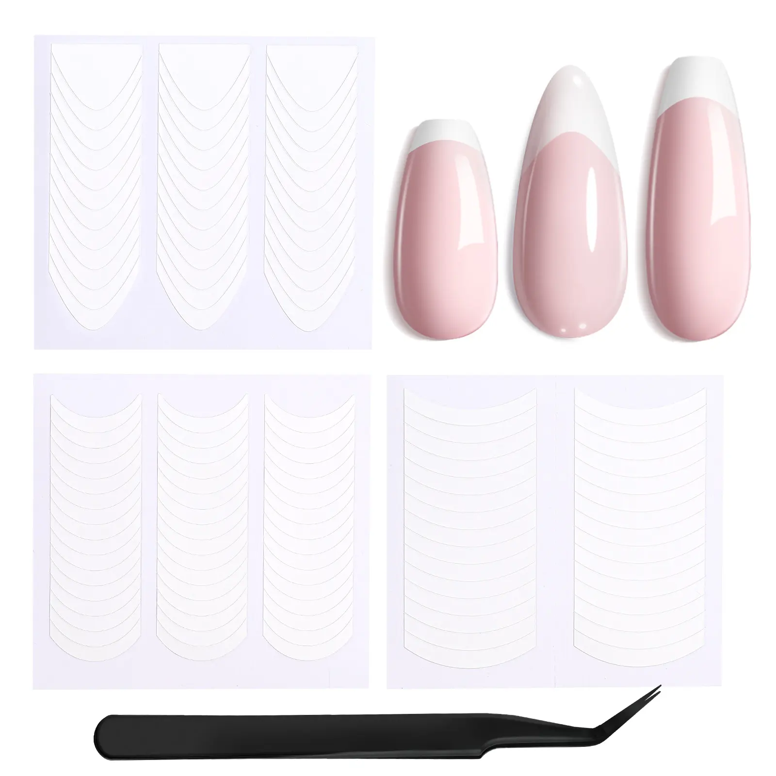 Beetles French Manicure Nail Art Stickers 30 Sheets French Tip Tool 3 Designs Self-Adhesive Nail Tips Guides for DIY Decoration Nails Art Beetles French Manicure Nail Art Stickers 30 Sheets French Tip Tool 3 Designs Self-Adhesive Nail Tips Guides for DIY Decoration Nails Art