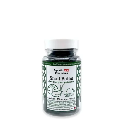Snail Bales - Invert Feed with Calcium and Minerals for Saltwater & Freshwater Invertebrates 