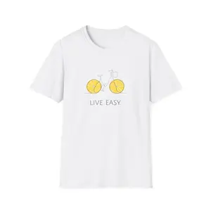 Live Easy Lemon Adult Tee