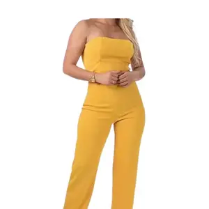 Enterizo scuba amarillo/jumpsuit