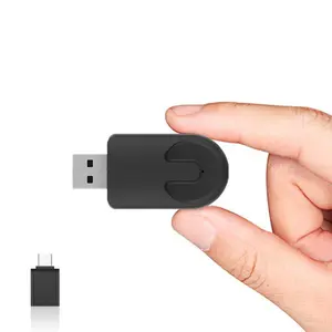 Wireless Car Mini Box for Carplay, BT5.0 Automatic Connect Adapter for Carplay, 5G WiFi Plug & Play Automatic Mini AI Box Compatible with 99% of Cars