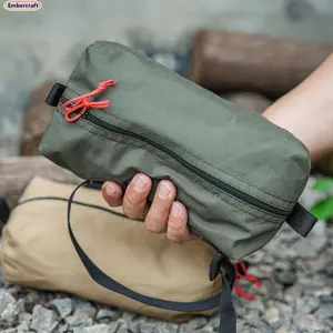 Outdoor multi-functional storage portable organizing bag cycling bag TC cotton material toiletry bag paper drawer