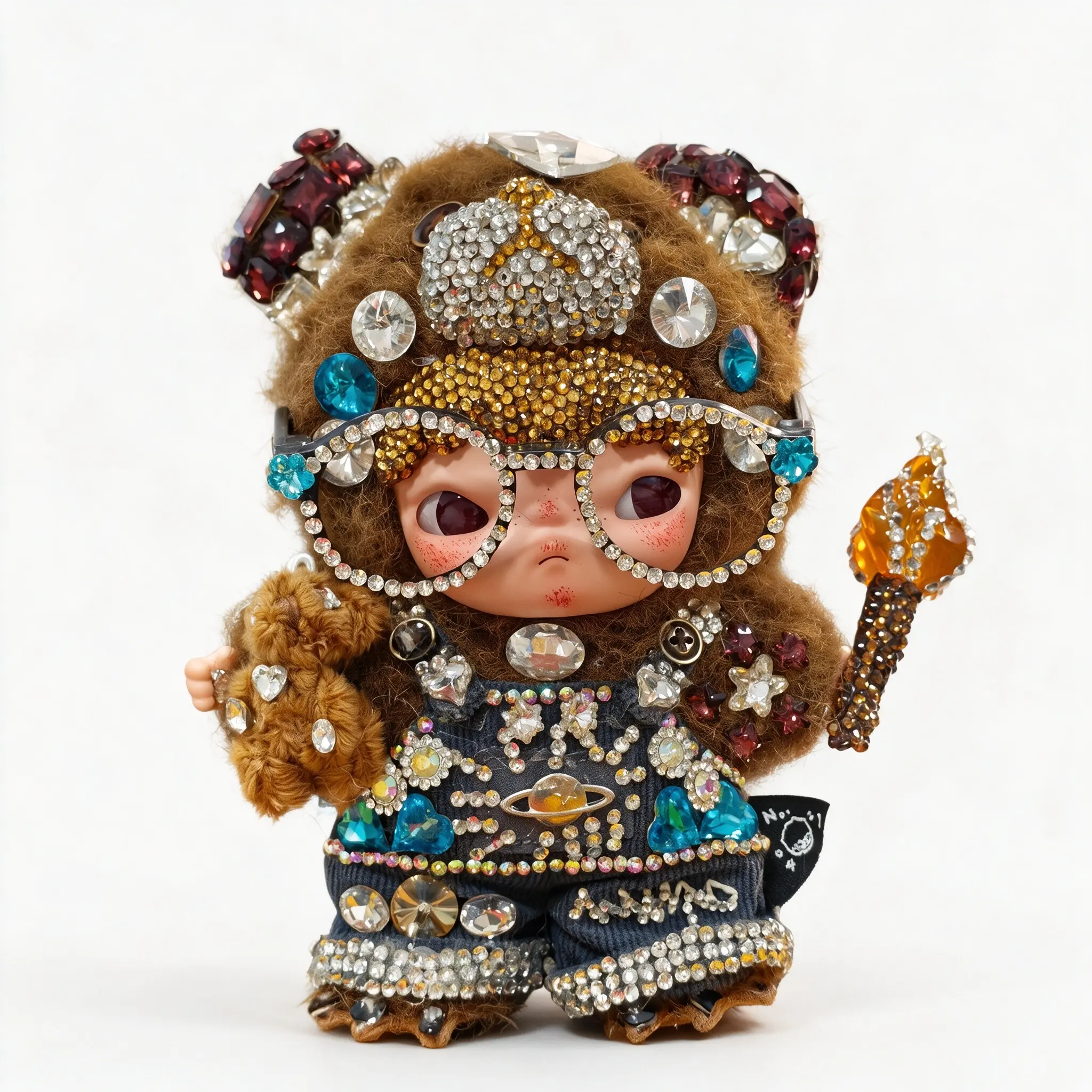 【fight for joy】Handmade Diamond Plush Doll