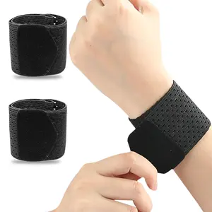 2 Pcs Carpal Tunnel Wrist Brace, Ultra Thin Compression Support Strap, Adjustable Wrist Strap, For Weightlifting, Tennis and Fitness, Suitable for Teenagers and Women