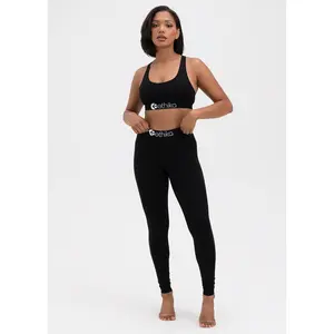 Modal - Midnight Black | Womens Leggings Modal - Midnight Black | Womens Leggings
