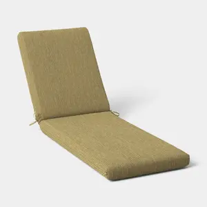 24"x78" Faux Natural Knit Chaise Cushion Tan - Threshold™