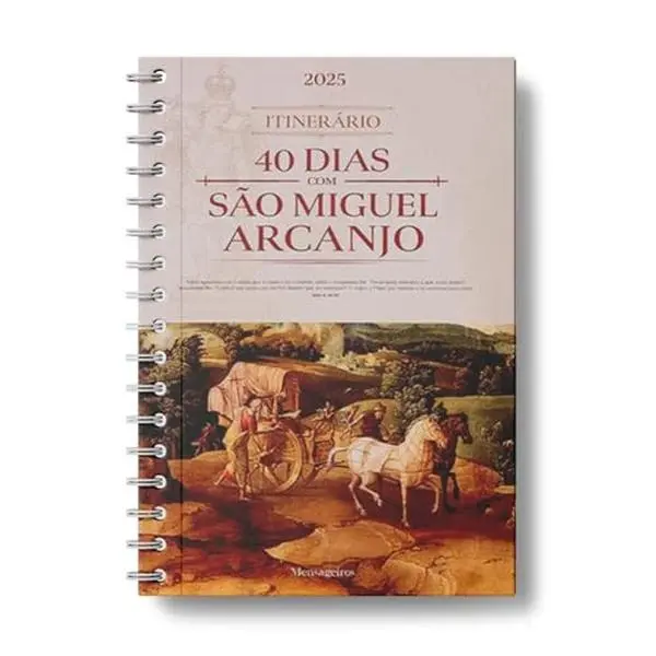 USED-Itiner?rio Dos 40 Dias Com S?o Miguel 2025 - Frei Gilson (Portuguese Edition) by Freis Carmelitas Mensageiros D (Paperback)