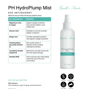 Hydro Plump Mist A,C & E