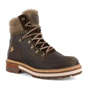 Santana Canada Water Resistant Leather Hiker Boot- Cascade
