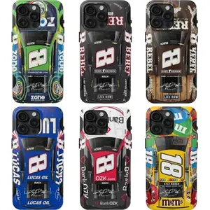 Racing Model Series: Kyle Busch's Legendary Ride Phone Case; A Tribute to Kyle Busch – Signature Edition (1985–2026) Protective Phone Cover, Compatible with iPhone 11–17 Pro Max/Plus Series and Samsung Galaxy S23– Series