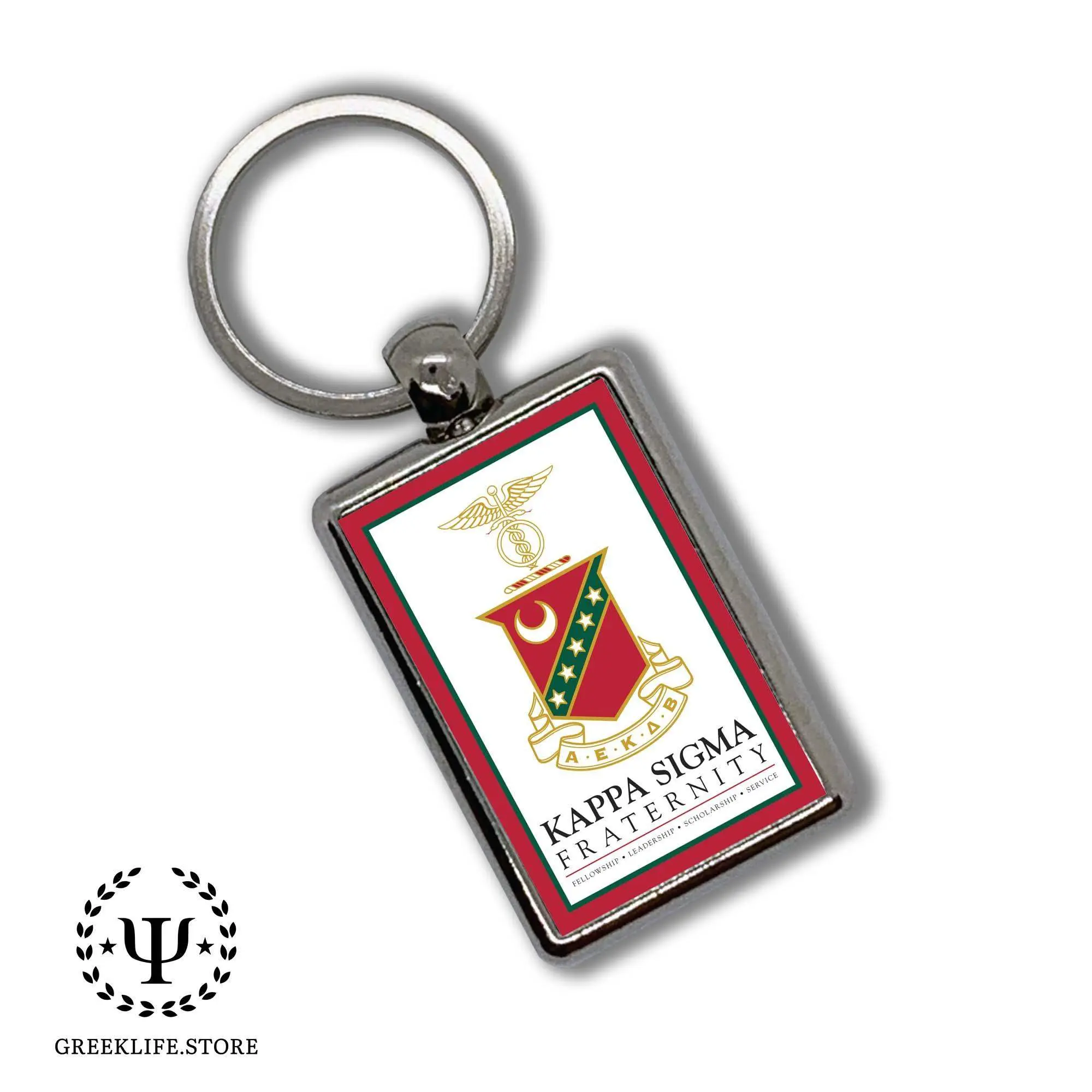 Kappa Sigma Keychain Rectangular