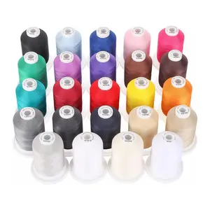 Newbrothread&Craftido 17 Options Multi-Purpose 100% Mercerized Cotton Threads 50S/3 600M Each Spool for Quilting Serger Sewing Embroidery Machine Thread mothersdaygift summervibes