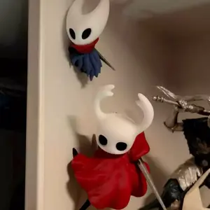 Game Hollow Knight Silksong Cosplay Refrigerator Magnet 3D Printing Figures Model Prop Halloween Magnetic Decoration