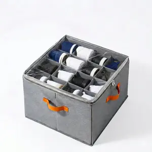 16 Pairs Shoe Storage Box Organizer - Foldable Clear Window Shoe Container with Zipper, Under Bed & Closet Shoe Storage Bin, Space Saving Shoe Holder for Sneakers, Home Organization Must Have