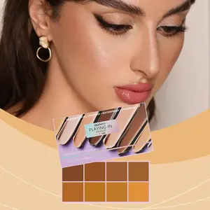 Deep Color Matte Gradual Concealer Cream 11g, Lightweight Moisturizing, Smooth Application, Cooling Long-Lasting Finish