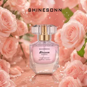 XS SHINESONN Blossom Reverie Women's Perfume, 30ml/1.01fl oz Long-Lasting Flowery Sweetheart Spray, Natural Fruity & Floral Notes with Pomegranate, Rose, Vanilla and Musk, Sweet Romantic Fragrance for Dates, Workplace & Everyday Wear