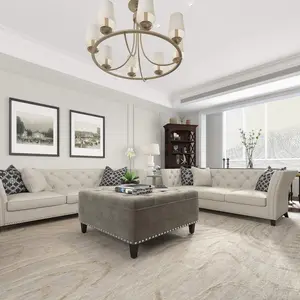 Adeco Square Footstool Storage Ottomans